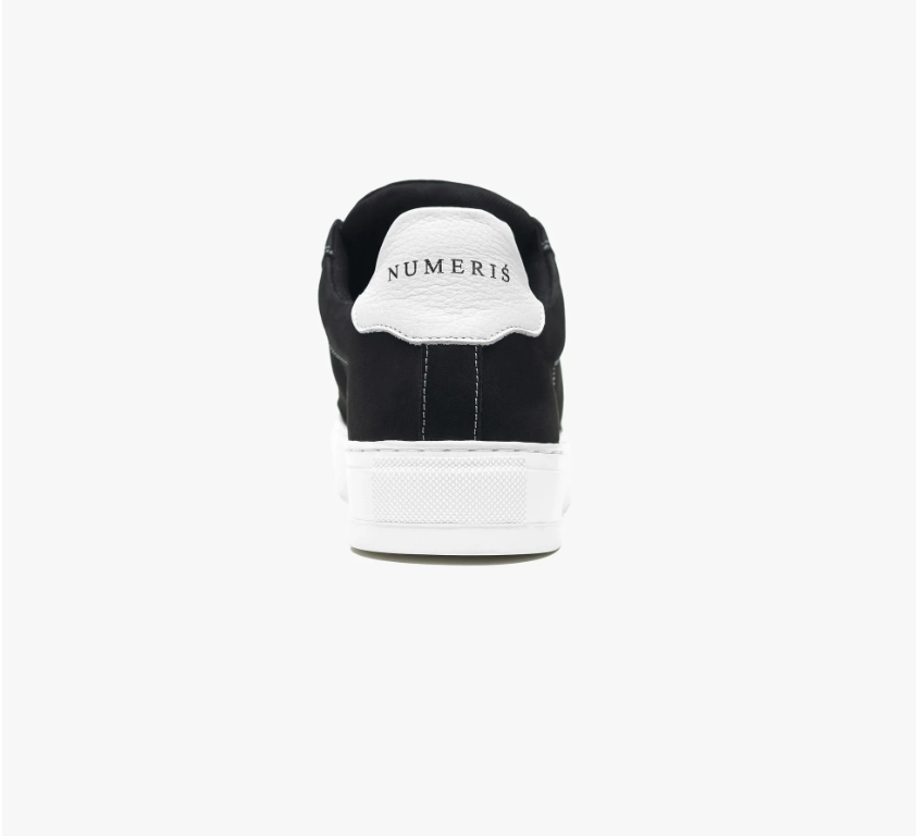 NUMERIS - Sneaker Bicolore Noir / Blanc