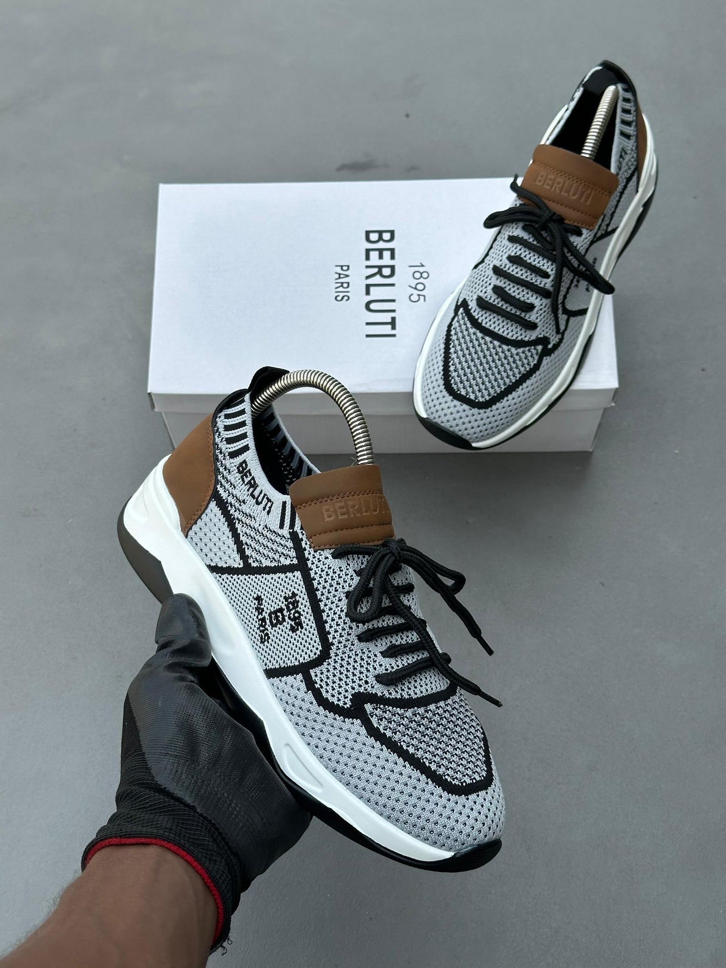 Baskets de luxe pour homme Berluti, pointures 40 à 45