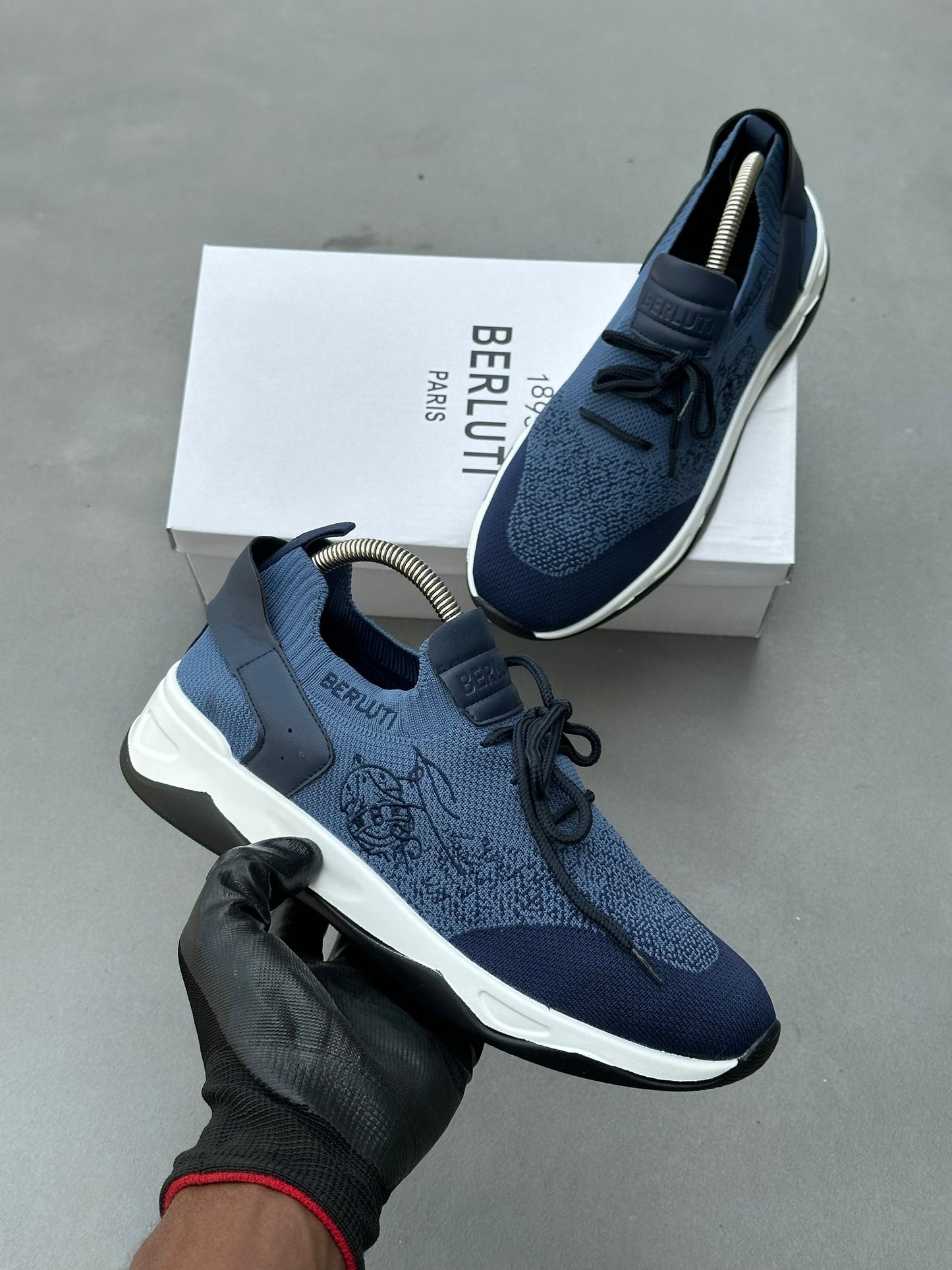 Baskets de luxe pour homme Berluti, pointures 40 à 45