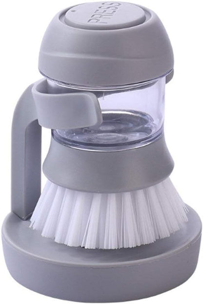 Brosse à vaisselle avec distributeur de liquide vaisselle, accessoire de cuisine, outil de nettoyage