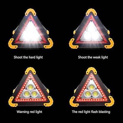 Feu de Pré-signalisation Triangulaire LED pour voiture, Feux de signalisation d'urgence