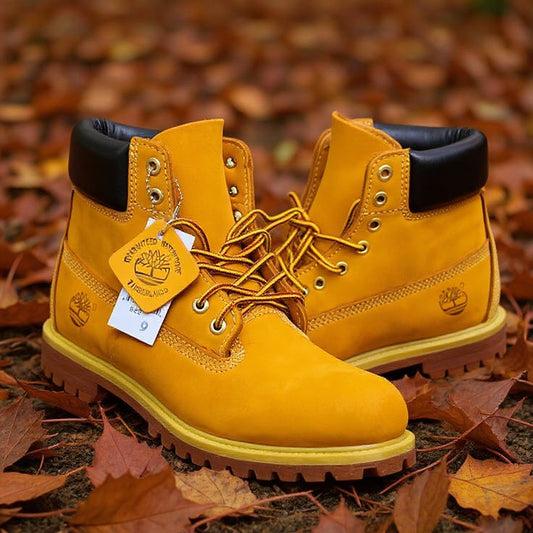 Belles Boots Timberland Style homme en couleur Jaune