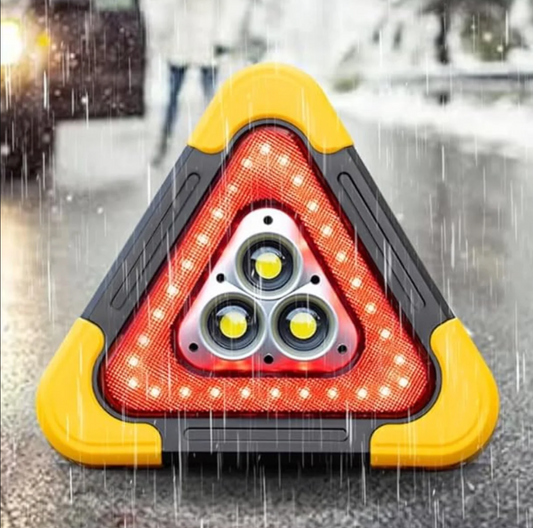 Feu de Pré-signalisation Triangulaire LED pour voiture, Feux de signalisation d'urgence