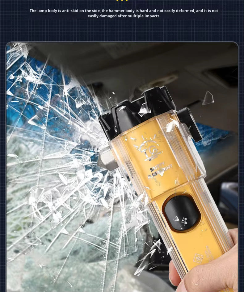 Lampe Torche de Sécurité d'urgence Multifonctions