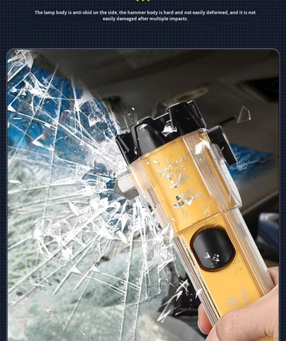 Lampe Torche de Sécurité d'urgence Multifonctions