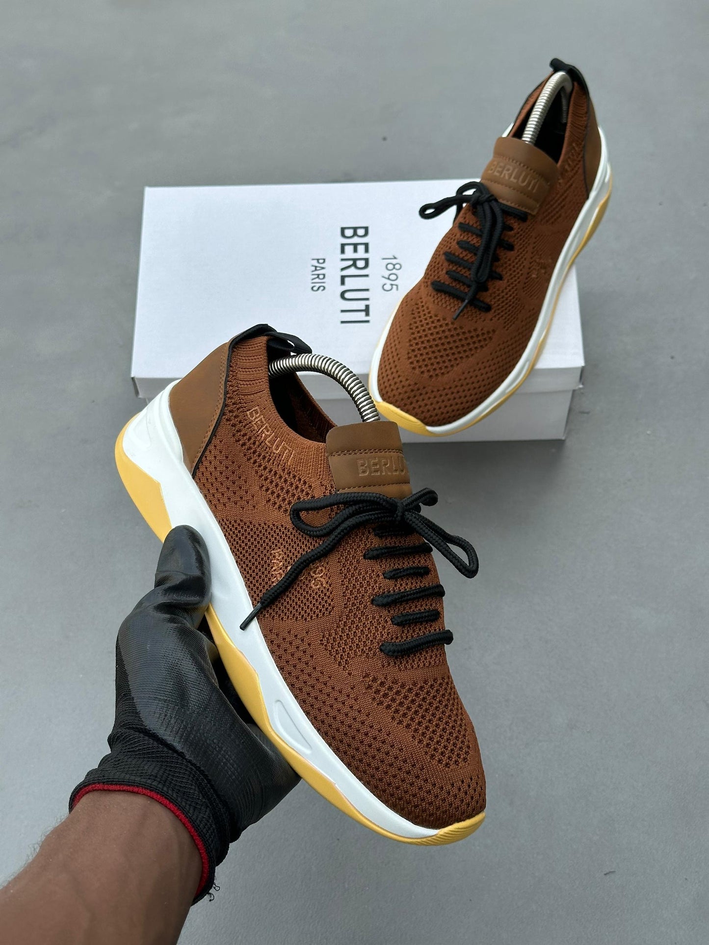 Baskets de luxe pour homme Berluti, pointures 40 à 45